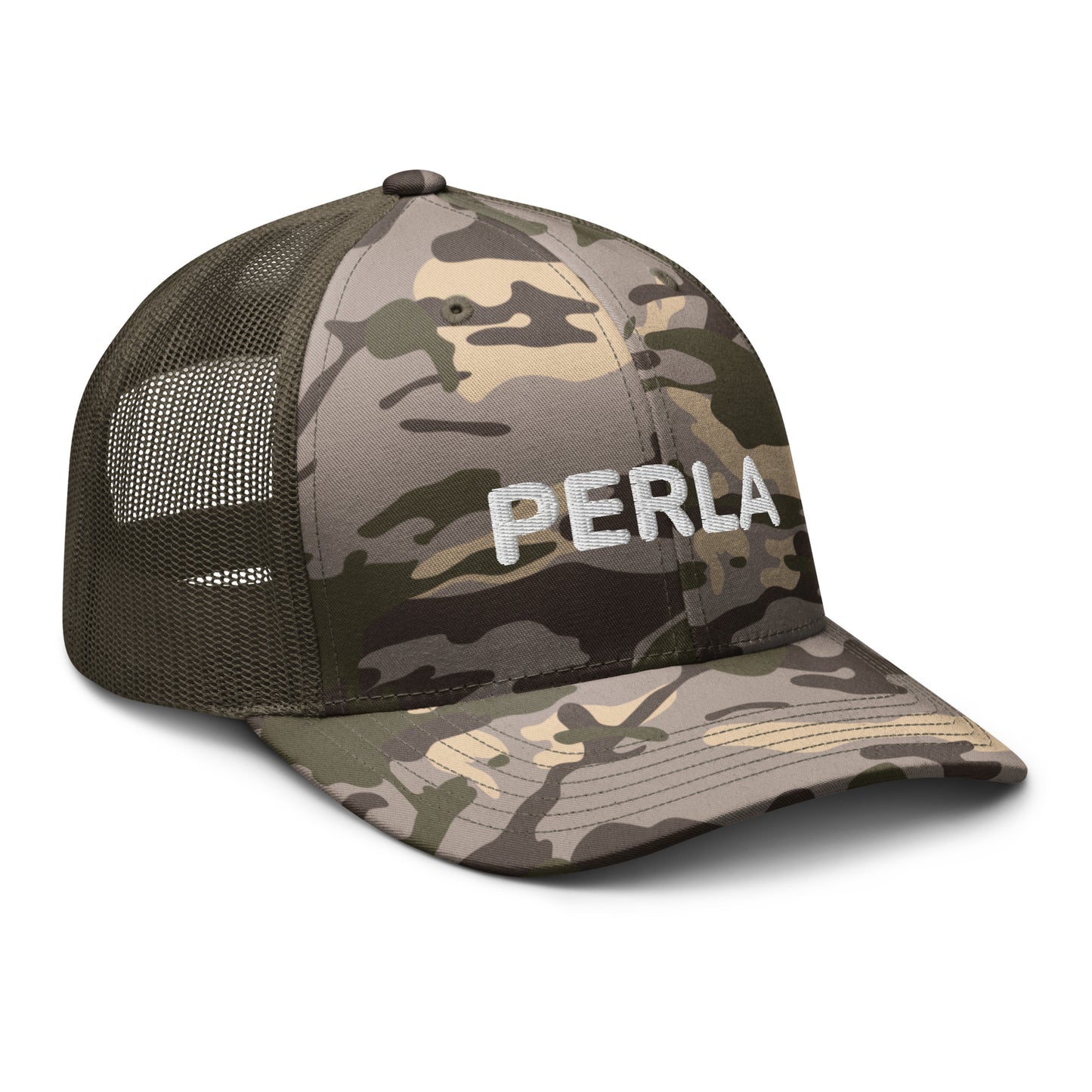 Camo trucker hat