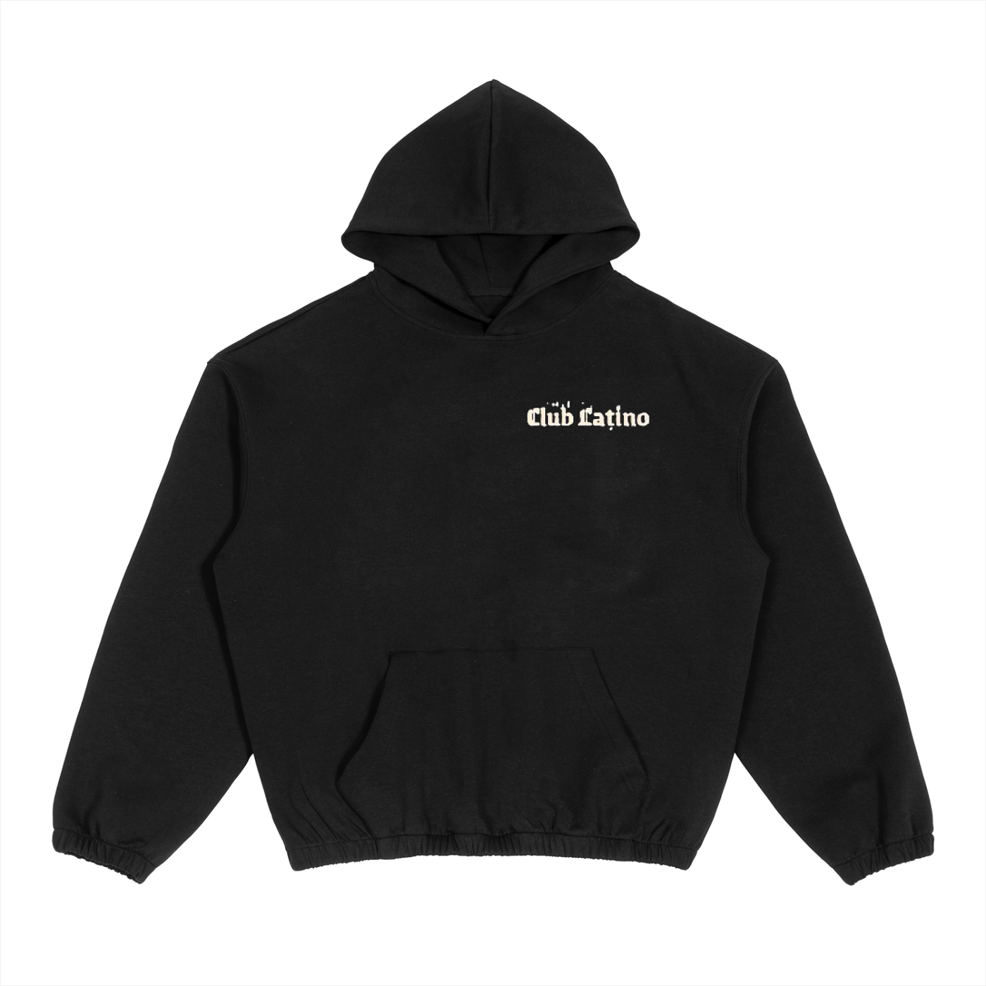 Club Latino Cropped Boxy Hoodie | PERLA