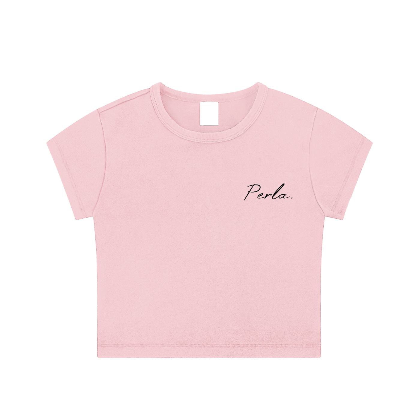 Trendy Snow-Washed Crop Top