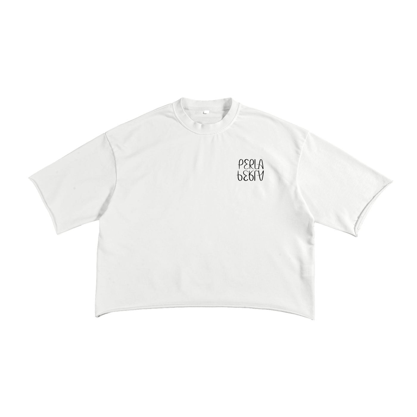 Luxury Streetwear Raw Edge T-shirt
