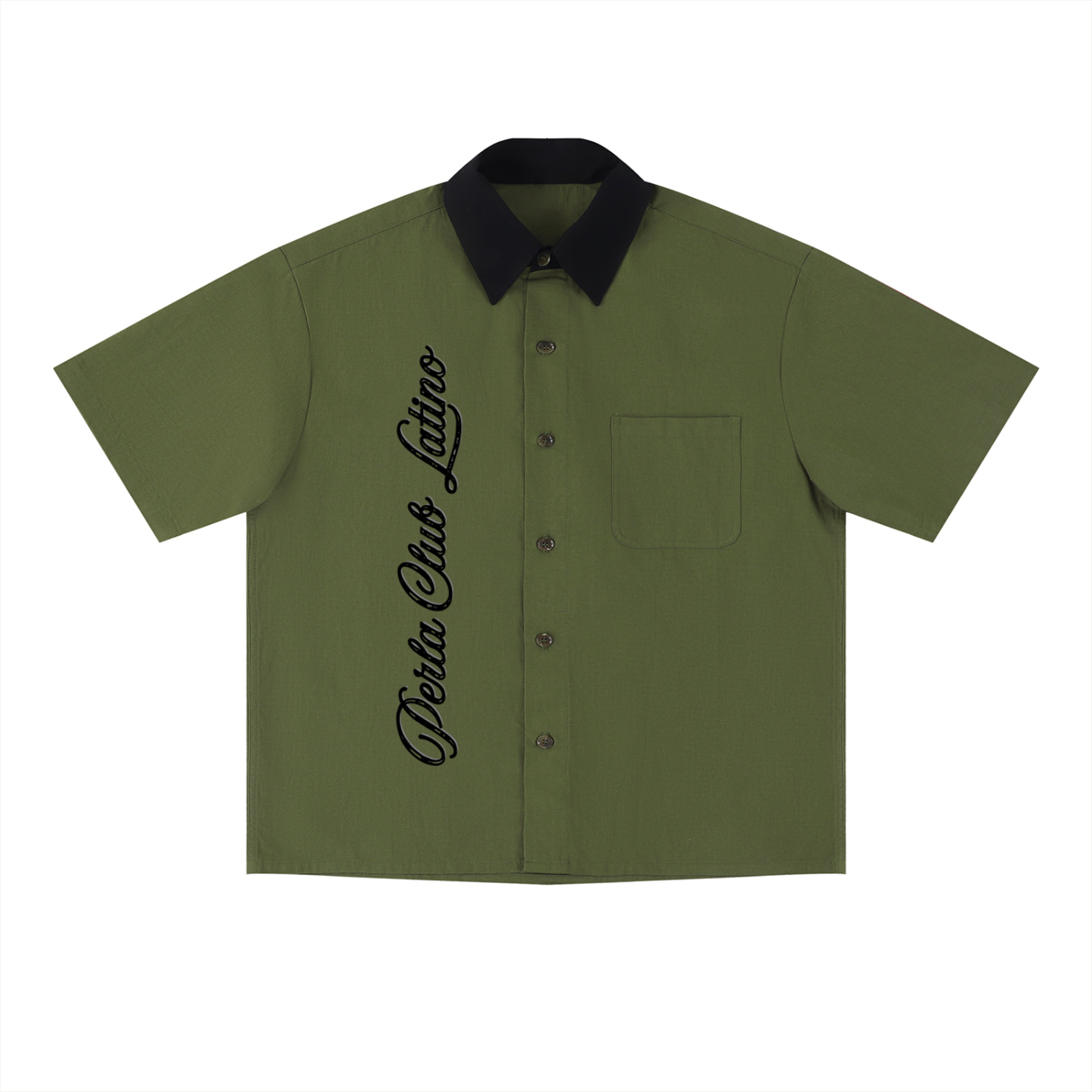 Color Block Short Sleeve Shirt – Modern Street Fit | PERLA
