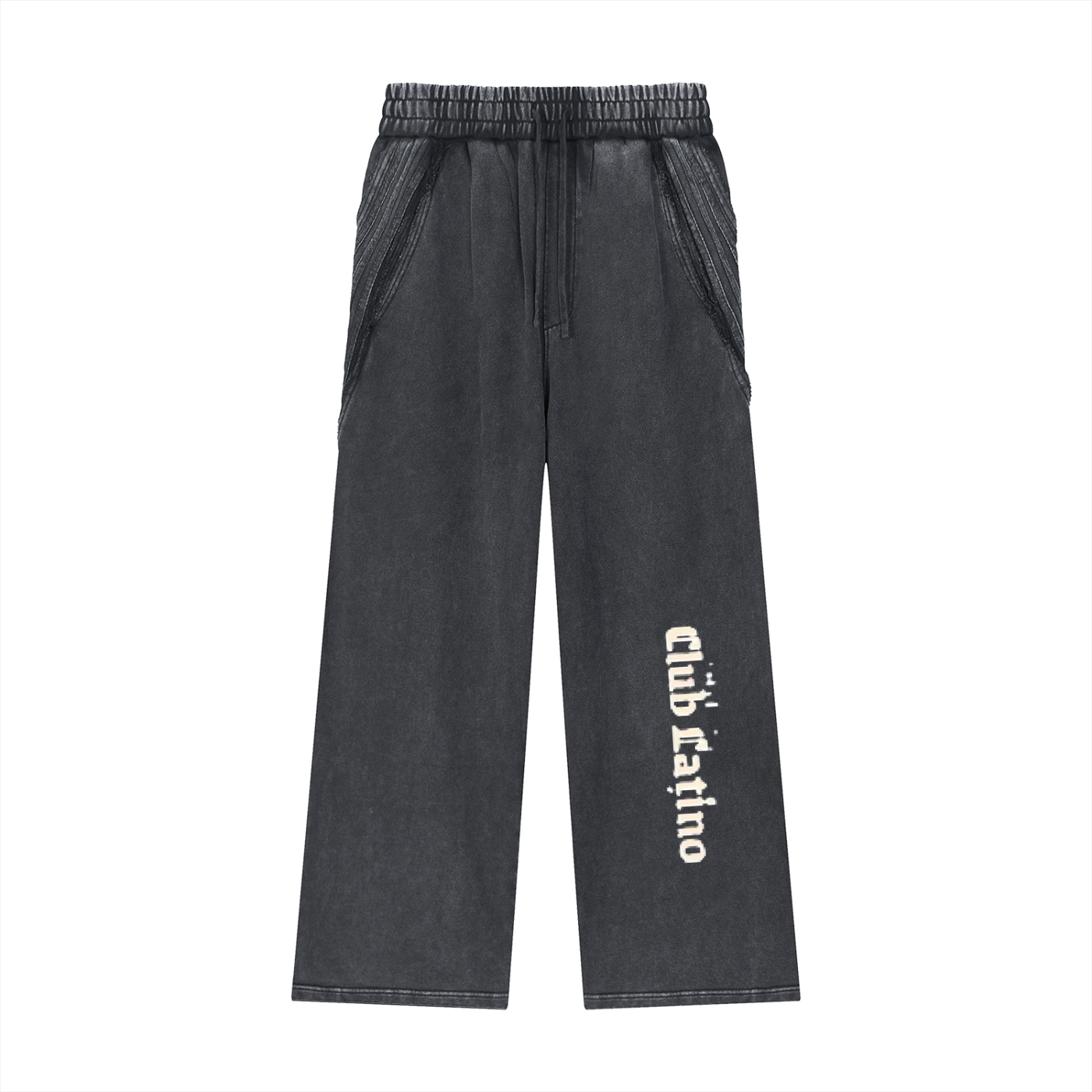 Club Latino Vintage Washed Wide-Leg Pants – Heavyweight Cotton | PERLA