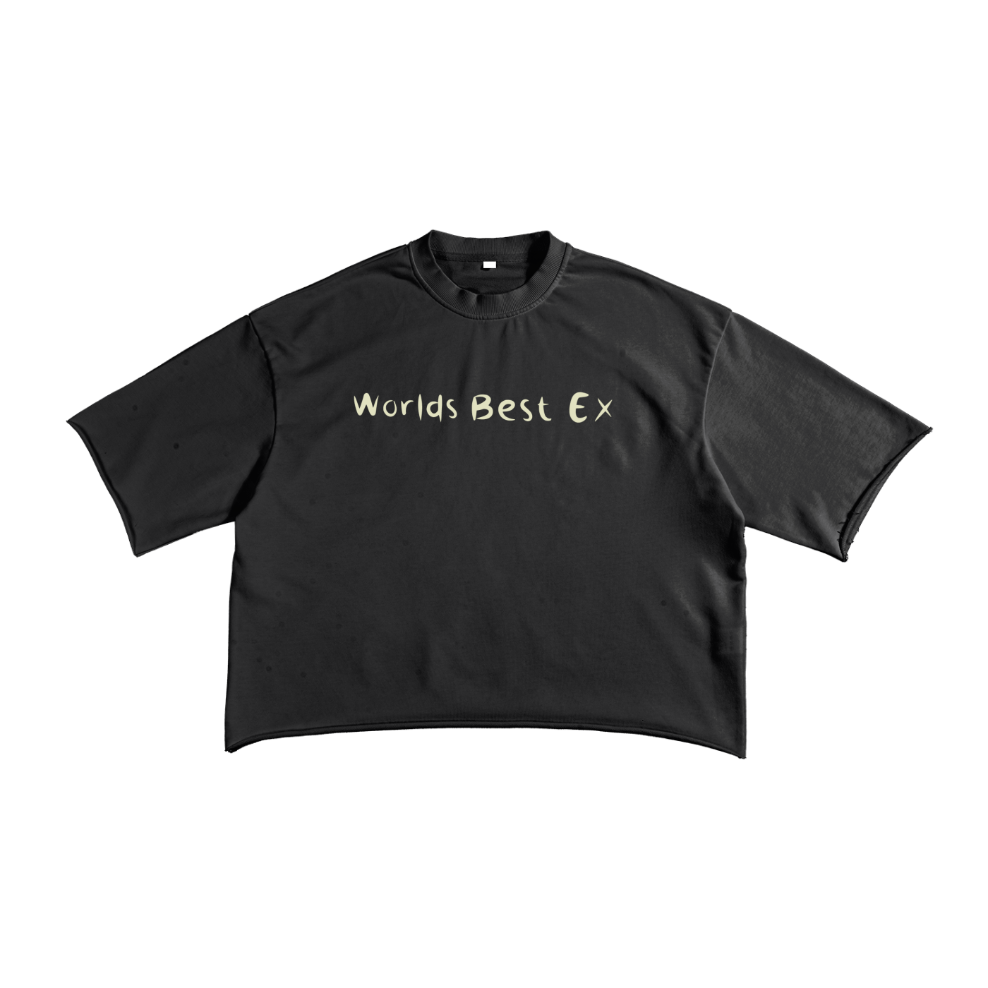 Luxury Streetwear Raw Edge T-shirt