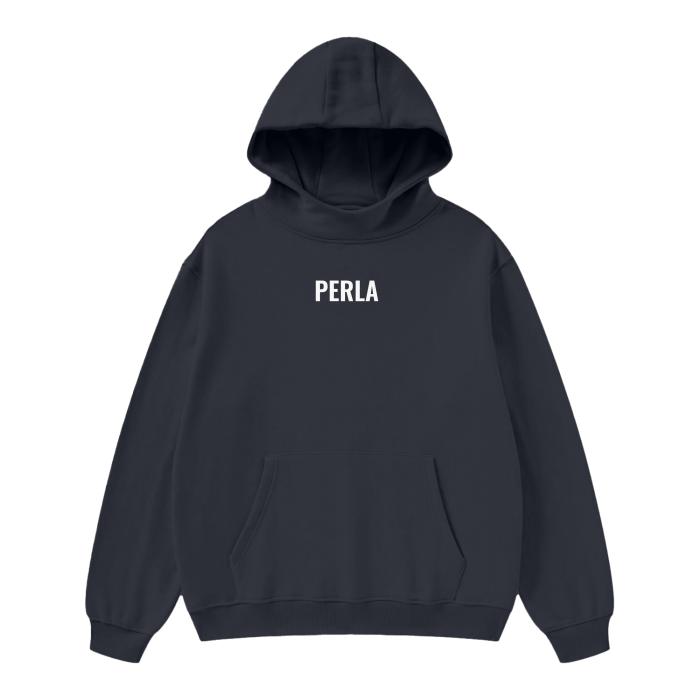 High Neck Fleece Hoodie