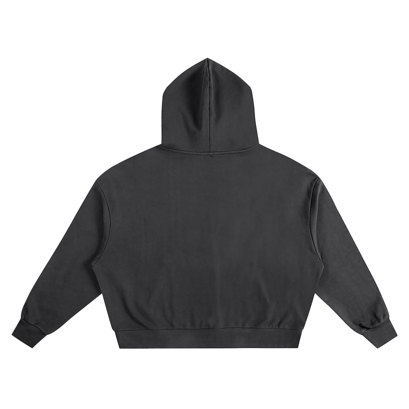 Casual Boxy Crop Hoodie