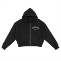 Fleece Boxy Zip-Up Hoodie – Unisex Streetwear | PERLA