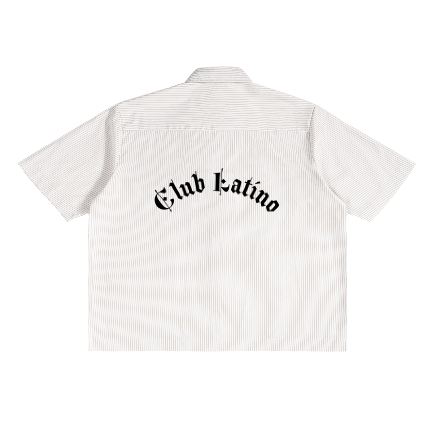 Oversized Vertical Stripe Boxy Shirt