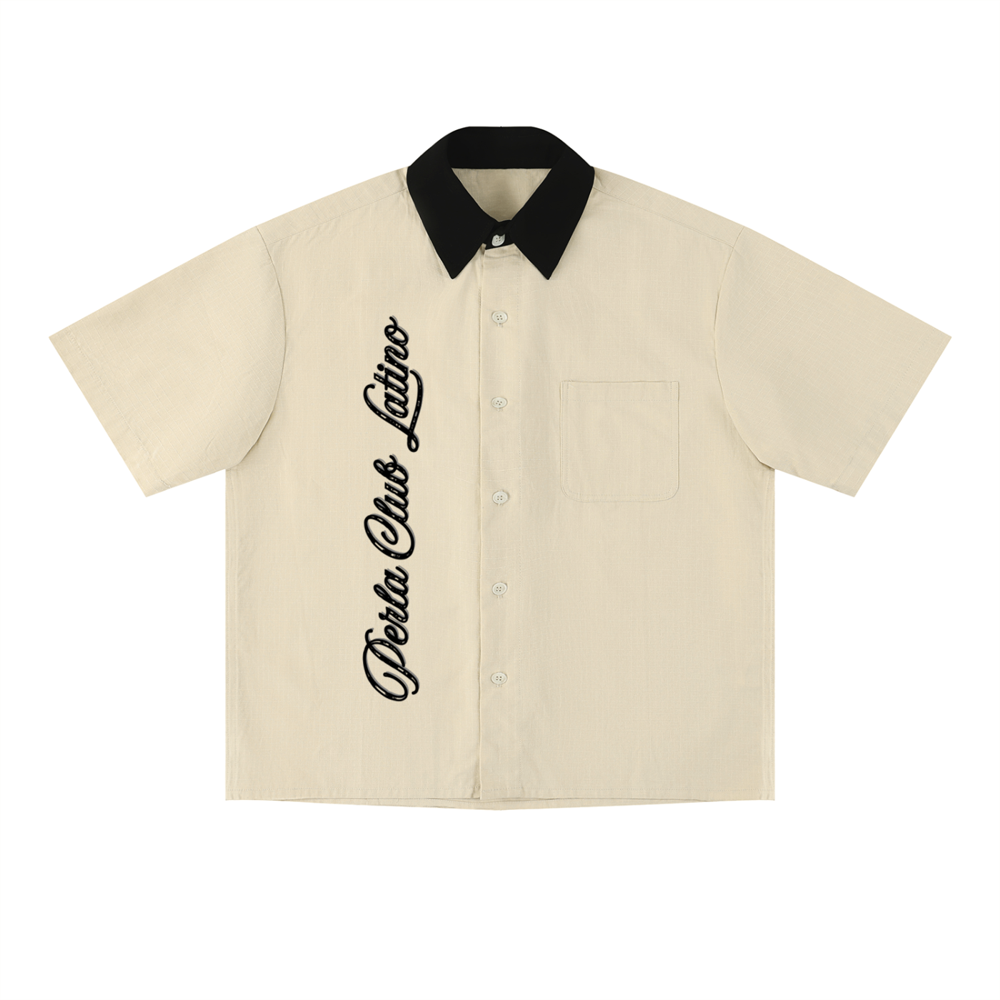 Color Block Short Sleeve Shirt – Modern Street Fit | PERLA