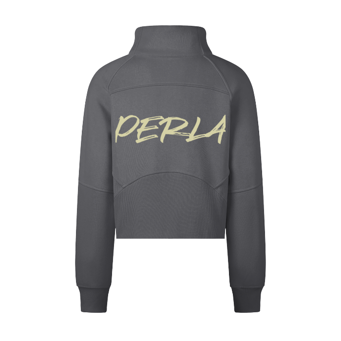 Women's Cropped Half-Zip Hoodie