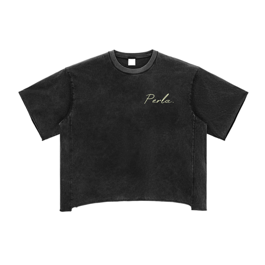 Unisex Snow Washed Boxy T-Shirt
