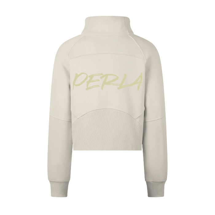 Women's Cropped Half-Zip Hoodie
