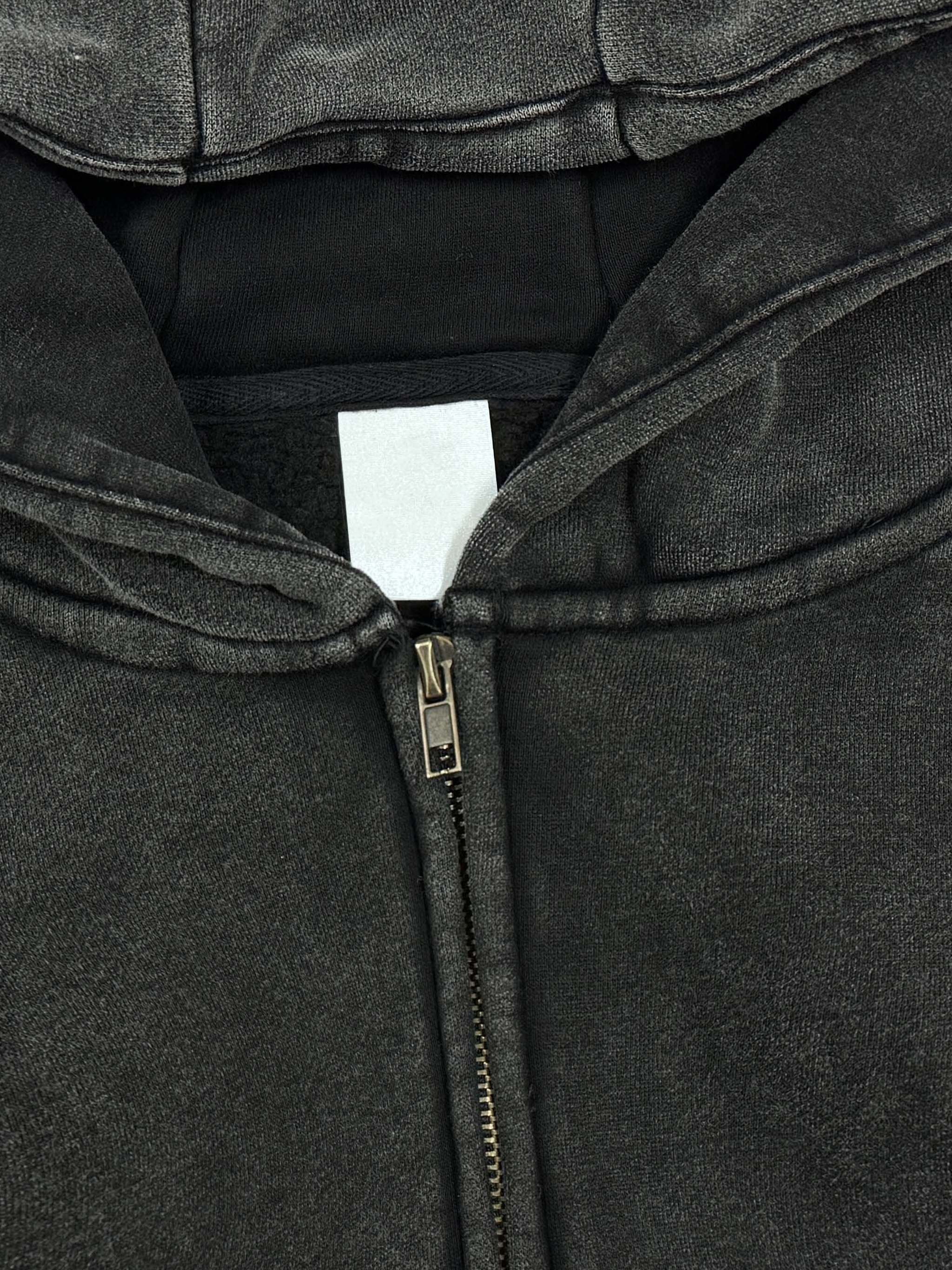 Snow Washed Zip Hoodie