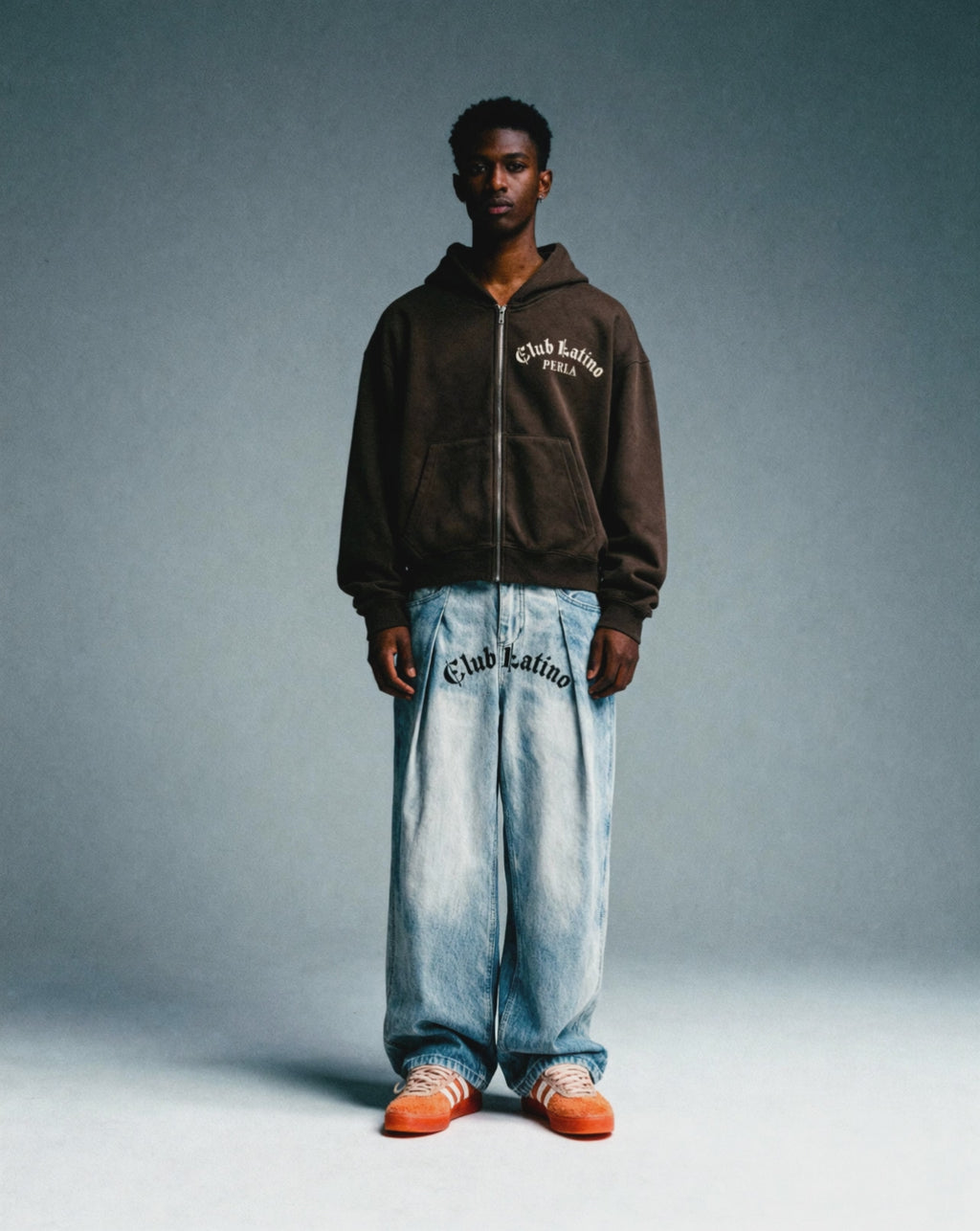 Relaxed Wide Leg Jeans - Vintage Streetwear Denim | PERLA