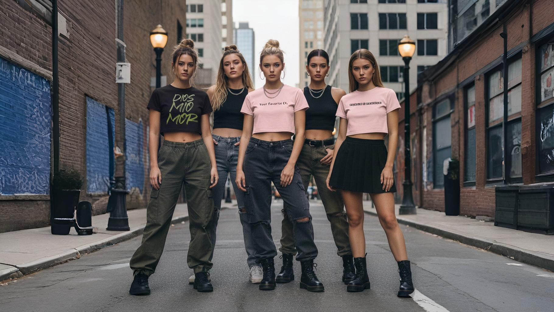 Womens Crop Fit